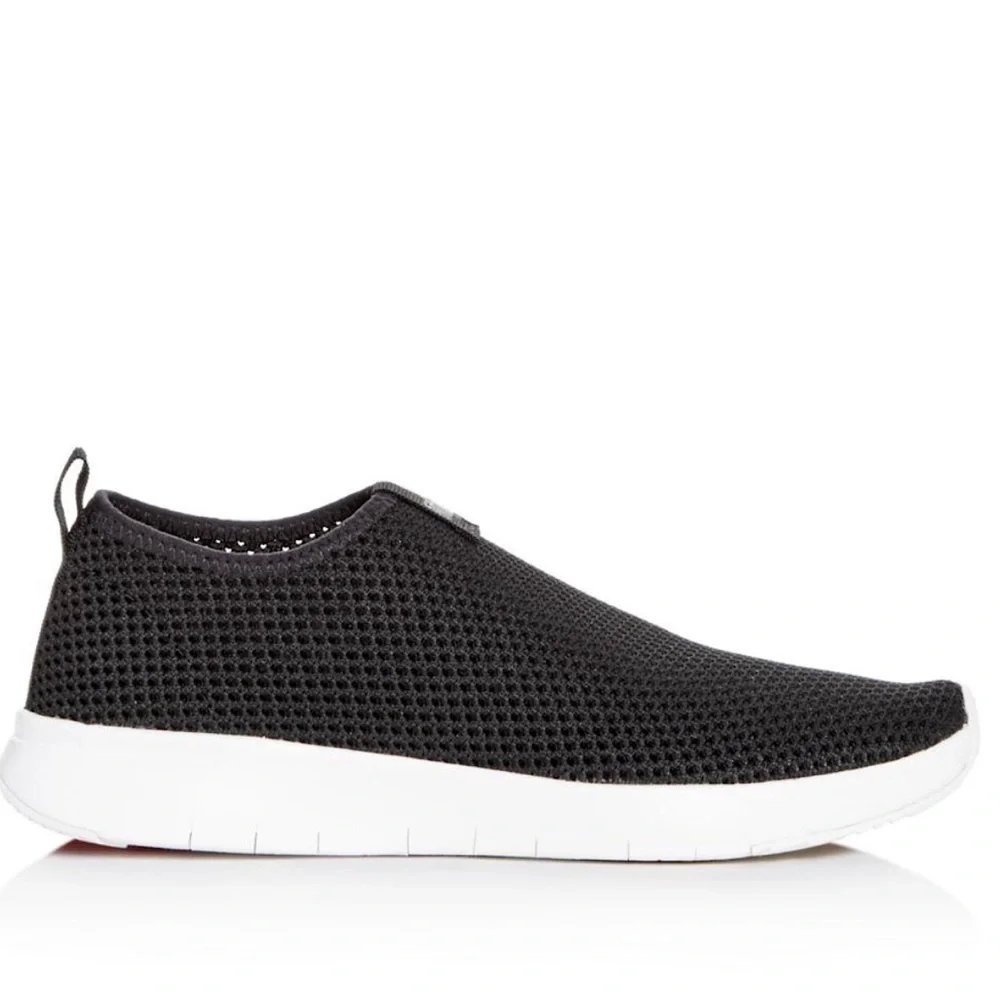 FITFLOP knitted black sneakers womens size 7